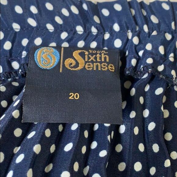 YOUR SIX SENSE PLEATED SKIRT SIZE 20 - Picture 3 of 4